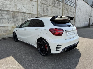 Mercedes-Benz A-Klasse Mercedes A45 AMG 4MATIC Pano/LED/Cruise/alcantara/381pk! - afbeelding nr 6