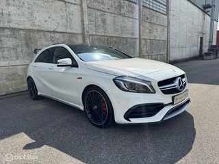 Mercedes-Benz A-Klasse Mercedes A45 AMG 4MATIC Pano/LED/Cruise/alcantara/381pk! - afbeelding nr 18