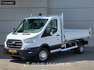 Ford Transit Ford Transit 170pk Kipper Dubbellucht 3,5t Trekhaak Airco Cruise Euro6 Tipper Benne Kieper Airco Trekhaak Cruise control - afbeelding nr 2