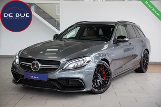 Mercedes-Benz C-Klasse Mercedes C-klasse Estate AMG 63 S Edition 1 Designo Carbon Head Up Burmester Adaptive Dealer Onderhouden - afbeelding nr 1