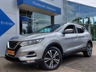 Nissan QASHQAI 1.2 DIG-T 116pk N-Connecta Design-Pack | Origineel NL | Navi | Clima | Cruise | Keyless Entry | Panoramadak | Pdc V+A+360 Camera | Rijstrook+Licht+Regensensor | Privacy Glass | 18''lm - afbeelding nr 1