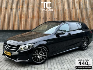Mercedes-Benz C-Klasse Mercedes C-klasse Estate 180 AMG-line Automaat | Panoramadak | Lederen bekleding | Stoelverwarming | Burmester Audio | Achteruitrijcamera | LED verlichting | 19 inch lichtmetaal | Parkeersensoren voor en achter - afbeelding nr 1