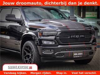 Dodge Ram 1500 Dodge Ram 1500 GT EDITION | 5.7 V8 HEMI | VIRTUAL COCKPIT | HEAD-UP | ADAPTIVE CRUISE | 360 CAMERA | TRX PACK | Comfortabele Dubbele Cabine met Royale 5 Zitplaatsen | BPM vrij BPM vrij | Nu Leverbaar uit Voorraad | Voorraad Nr 2436 - afbeelding nr 19