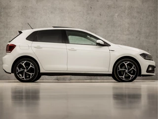 Volkswagen Polo Volkswagen Polo 1.0 TSI R-Line Sport (SCHUIFDAK, VIRTUAL COCKPIT, APPLE CARPLAY, GROOT NAVI, CLIMATE, SPORTSTOELEN, LED KOPLAMPEN, PARKEERSENSOREN, GETINT GLAS, NIEUWE APK, NIEUWSTAAT) - afbeelding nr 4