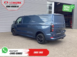 Ford Transit Custom Ford Transit Custom 300 2.0 TDCI 150 pk L2 Limited BPM VRIJ! Garantie tot 3-28'/ LED/ Adapt.Cruise/ Navi/ Stuurverw./ Stoelverw./ Carplay/ Camera/ PDC/ LMV/ Climate/ Trekhaak - afbeelding nr 2