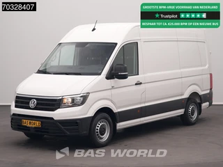 Volkswagen Crafter 140pk L3H3 Navi Airco Cruise Parkeersensoren v+a Euro6 L2H2 Airco Cruise control