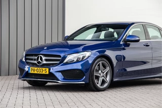 Mercedes-Benz C-Klasse Mercedes-Benz C-Klasse 180 AMG Aut9, Navi, Leder, Camera, PDC 2017 - afbeelding nr 14