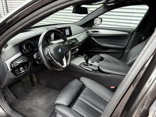 BMW 5 Serie BMW 5-serie 520d High Executive Sport Line Schuifdak HUD Rondomzicht Camera Leder Apple CarPlay LED Stoelverwarming - afbeelding nr 9