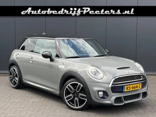 MINI Cooper S 2.0 192pk JCW Pakket LED Leder Carplay Navi prof. Cruise NL-auto