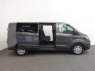 Ford Transit Custom Ford Transit Custom 300 2.0 TDCI L2H1 Limited Dubbele Cabine Automaat Navi Airco 2x schuifdeuren  Trekhaak Parkeersensoren Carplay - afbeelding nr 19