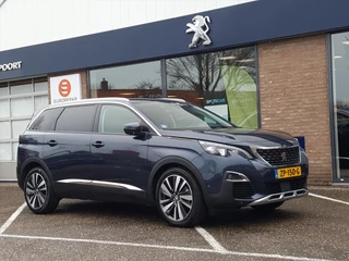 Peugeot 5008 1.6 180pk GT-LINE AUTOMAAT |AppleCarplay & AndroidAuto|Camera achter| Parkeersensoren v+a | Trekhaak | Elektr kofferklep | Stoelverwarming | LMV 19''
