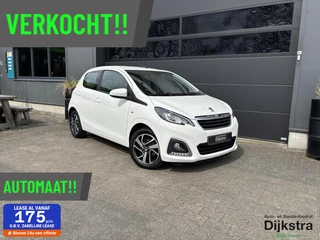 Peugeot 108 1.0 e-VTi Allure AUTOMAAT | Airco | L.M. velgen | Stuurwielbediening | In hoogte verstelbare stoel |