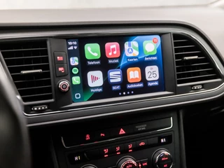 SEAT Leon 150Pk Automaat (APPLE CARPLAY, NAVIGATIE, CAMERA, CLIMATE, KEYLESS, SPORTSTOELEN, GETINT GLAS, PARKEERSENSOREN, CRUISE, LM VELGEN, NIEUWSTAAT) - afbeelding nr 8