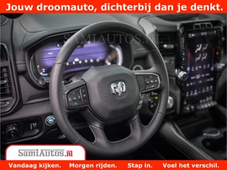 Dodge Ram 1500 Dodge Ram 1500 Laramie Night 5,7 V8 402PK | Krachtige Hemi | Zeer Rijk Uitgevoerd | Comfortabele Dubbele Cabine met Royale 5 Zitplaatsen | Granite Crystal |  BPM vrij | Nu Leverbaar uit Voorraad | Voorraad Nr 2371 - 2297 - afbeelding nr 49