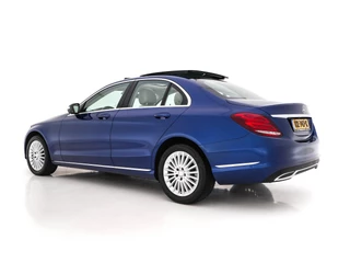 Mercedes-Benz C-Klasse Mercedes-Benz C-Klasse 180 Ambition Aut. *PANO | FULL-LED | 1/2-LEATHER | SPORT-SEATS | NAVI-FULLMAP | HEATED-SEATS | ECC | PDC | CRUISE | 17''ALU* - afbeelding nr 4