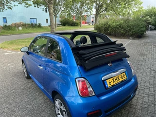 Fiat 500C Fiat 500C Cabrio Blauw 2014 0.9 TwinAir Turbo 500S | Xenon | Clima | PDC | - afbeelding nr 9