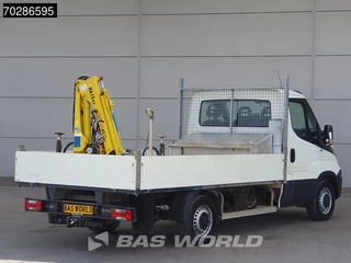 Iveco Daily Iveco Daily 35S14 Open Laadbak Kraanwagen Hyva HA15 Euro6 3,5t Trekhaak Crane Kranwagen Pritsche Pickup Open Box Trekhaak - afbeelding nr 9
