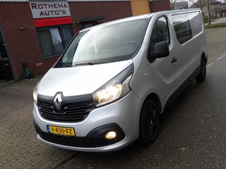 Renault Trafic Renault Trafic 1.6 dCi 125PK 2017 EURO 6 DUB-CAB NAVI 1e EIGENAAR ZEER MOOI - afbeelding nr 4