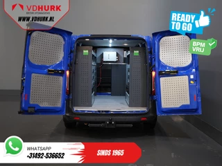 Ford Transit Custom Ford Transit Custom 2.0 TDCI 130 pk Aut. BPM VRIJ! Ready2Go! BOTT Inrichting L+R/ Riem V.V/ Omvormer/ Gev.Stoel/ Stoelverw./ Cruise/ PDC/ Trekhaak/ Airco - afbeelding nr 5