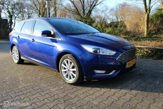 Ford Focus Focus Wagon 1.5 Titanium. 180pk motor, Pdc, Parkeer assistent, Clima, Navi full map, Keyless entry, Getinde ramen achter, Voorruit verwarmt. - afbeelding nr 7