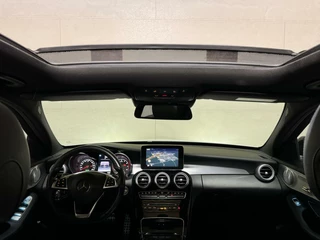 Mercedes-Benz C-Klasse Mercedes C-klasse 400 4MATIC V6 AMG Pano Burmester HUD Lucht - afbeelding nr 32