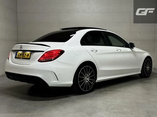 Mercedes-Benz C-Klasse Mercedes C-klasse 400 4MATIC V6 AMG Pano Burmester HUD Lucht - afbeelding nr 4