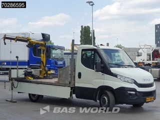 Iveco Daily Iveco Daily 35S14 Open Laadbak Kraanwagen Hyva HA15 Euro6 3,5t Trekhaak Crane Kranwagen Pritsche Pickup Open Box Trekhaak - afbeelding nr 2
