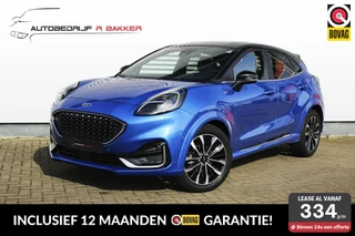 Ford Puma Ford Puma 1.0 EcoBoost Hybrid ST-Line Vignale // 12-2021 - Handgeschakeld mHEV - Winter Pack - Zwart dak - B&O - Camera - Leder - Massagestoelen - CarPlay & Android Auto - afbeelding nr 1