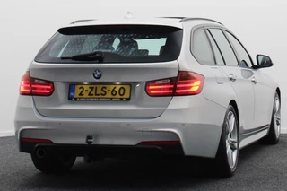 BMW 3 Serie Leer, Panoramadak, Cruise, Navigatie, Verwarmde Stoelen, Trekhaak, 18'' - afbeelding nr 22