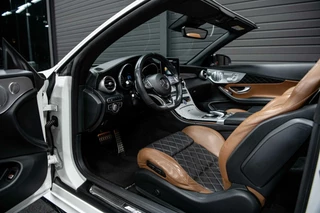 Mercedes-Benz C-Klasse Mercedes C-klasse Cabrio AMG 63 S Edition 1 | Burmester | Performance | Surround View | Designo | 20 inch | - afbeelding nr 5
