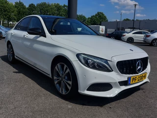 Mercedes-Benz C-Klasse Mercedes-Benz C-Klasse 180 156pk Automaat Business Solution Plus | Origineel NL | Navi | Clima | Cruise | Led Koplampen | Pdc V+A+Assist+Camera | Dodehoek+Licht+Regensensor | Privacy Glass | 18''lm - afbeelding nr 5