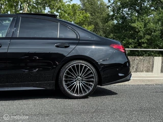 Mercedes-Benz C-Klasse Mercedes C-klasse C180 AMG Line | Pano | 19 inch | Leder - afbeelding nr 8