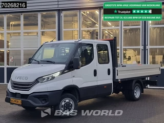 Iveco Daily Iveco Daily 35C21 3.0 210PK 2025model Dubbel Cabine Open laadbak 3.5t Trekhaak CarPlay ACC LED Pritsche Pickup Airco Dubbel cabine Trekhaak - afbeelding nr 1