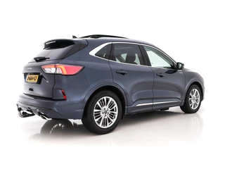 Ford Kuga Aut. *PANO | FULL-LEATHER | DIGI-COCKPIT | FULL-LED | BANG/OLUFSEN-AUDIO |  HEAD-UP | KEYLESS | DAB | CARPLAY | NAVI-FULLMAP | MEMORY-PACK | COMFORT-SEATS | LANE-ASSIST | TOWBAR | 18''ALU* - afbeelding nr 6