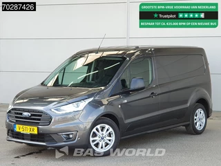 Ford Transit Connect Ford Transit  Connect 100PK Automaat L2H1 ACC Xenon Navi Trekhaak Airco Camera Parkeersensoren Euro6 L2 4m3 Airco Trekhaak - afbeelding nr 1