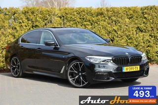 BMW 5 Serie BMW 5-serie 520i M Sport High Executive Automaat Panodak|Camera|Digidash|Panodak|Nav|Pdc|Leder|Memory seat|E. Trhk| - afbeelding nr 1