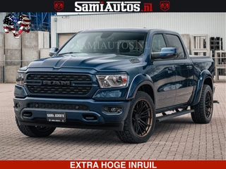 Dodge Ram Pick-Up SPORT | 5.7 V8 4x4 HEMI | PANORAMA DAK | GROOTSCHEM 12 INCH | LPG | Patriot Blue