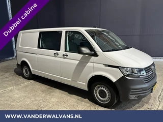 Volkswagen Transporter Volkswagen Transporter 2.0 TDI L2H1 Dubbele cabine Euro6 Airco | Apple Carplay | Android Auto | 5-Zits | 2200kg Trekhaak Cruisecontrol, Parkeersensoren - afbeelding nr 9