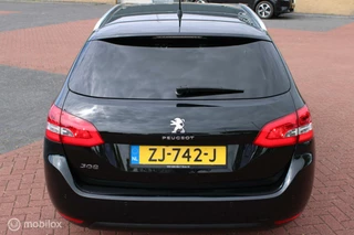 Peugeot 308 Peugeot 308 SW 1.2 PureTech Blue Lease Premium 130 PK, Pano, Stoel verwarming, Pdc voor/achter + camera, Leder, App connect, Cruise, Donkerglas, Massage stoelen. - afbeelding nr 8