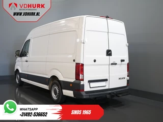 MAN TGE MAN TGE 3.140 140 pk 2.0 TDI DSG Aut. L3H3 EXPORT ONLY 270Gr.Deuren/ Gev.Stoel/ Navi/ Carplay/ Camera/ Cruise/ Trekhaak/ Airco - afbeelding nr 2
