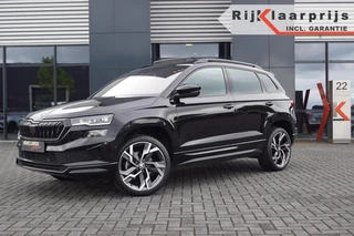 Škoda Karoq Škoda Karoq 1.5 TSI DSG Sportline/ Panodak/ Navi/19 LM /Camera/Trekhaak wegk - afbeelding nr 1