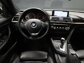 BMW 4 Serie [CARPLAY, PDC V+A, ELEK.. ACHTERKLEP, HARMAN KARDON AUDIOINSTALLATIE, STUUR EN STOELVERWARMING,  TREKHAAK, VOL LEDER, NAVIGATIE, NIEUWSTAAT] - afbeelding nr 9