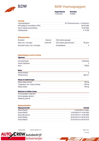 Volkswagen up! Volkswagen Up! 1.0 BMT up! beats - afbeelding nr 30