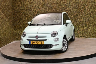 Fiat 500 1.2 Lounge | Panorama | Airco | Mintgroen