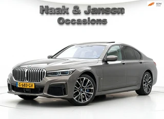 BMW 7 Serie 745e M-Sport / Champagner Quartz / Massage / ACC / NAP / Service t/m 2028!