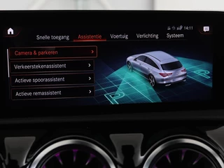 Mercedes-Benz CLA Mercedes-Benz CLA-klasse Shooting Brake 250e Business Solution AMG Limited |  Adaptive cruise | Stoelverwarming | Carplay | Sfeerverlichting | Leder/Alcantara | Navigatie | Full LED - afbeelding nr 25