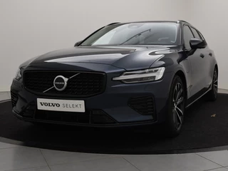 Volvo V60 Volvo V60 T6 PLUG-IN HYBRID LONG RANGE PLUS DARK 360GR CAM ACC BLIS HEAD-U - afbeelding nr 2