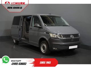 Volkswagen Transporter Volkswagen Transporter T6.1 2.0 TDI 150 Pk DSG Aut. L2 BPM VRIJ! DC Dubbel Cabine 4Motion/ Carplay/ Camera/ PDC/ Cruise/ Airco - afbeelding nr 8