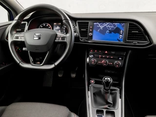 SEAT Leon (APPLE CARPLAY, NAVIGATIE, CLIMATE, MODE KNOP, SPORTSTOELEN, ADAPTIVE CRUISE, KEYLESS, SFEERVERLICHTING, GETINT GLAS, NIEUWSTAAT) - afbeelding nr 7