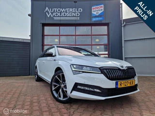 Škoda Superb Combi 1.4 TSI iV Sportline Business 12 MND BOVAG GAR| STUUR+STOELVERW|TREKHAAK|CAMERA|ACC|NAVI|CLIMA